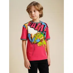 Jack & Jones Junior Boys Graphic Print Oversized Fit T-Shirt-picture-23