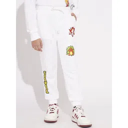 Jack & Jones Junior Boys Graphic Printed Cotton Relaxed-Fit Mid-Rise Joggers-picture-17