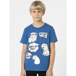 Jack & Jones Junior Boys Graphic Printed Cotton T-shirt-picture-34