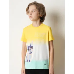 Jack & Jones Junior Boys Graphic Printed Pure Cotton T-Shirt-picture-39