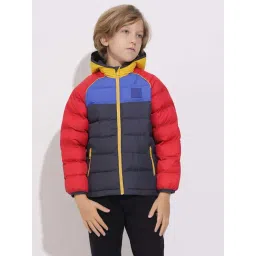 Jack & Jones Junior Boys Multicolor Color Block Full Sleeves Puffer Jacket-picture-21