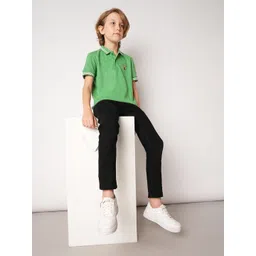 Jack & Jones Junior Boys Polo Collar Pure Cotton T-shirt-picture-36