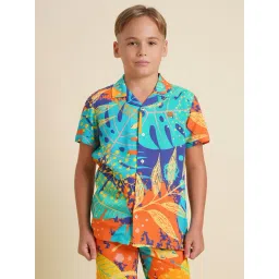 Jack & Jones Junior Boys Pool Blue Shirts-picture-23