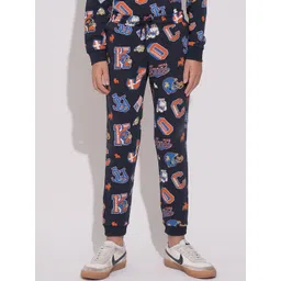 Jack & Jones Junior Boys Printed Relaxed-Fit Mid-Rise Joggers-picture-17