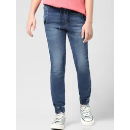 Jack & Jones Junior Boys Relaxed Fit Mid-Rise Light Fade Cotton Stretchable Jeans-picture-20