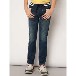 Jack & Jones Junior Boys Straight Fit Clean Look Heavy Fade Pure Cotton Jeans-picture-16