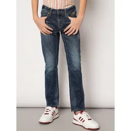 Jack & Jones Junior Boys Straight Fit Clean Look Heavy Fade Pure Cotton Jeans-picture-18