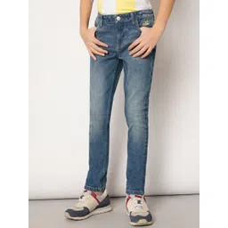 Jack & Jones Junior Boys Straight Fit Clean Look Light Fade Pure Cotton Jeans-picture-17