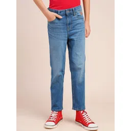 Jack & Jones Junior Boys Straight Fit Light Fade Stretchable Jeans-picture-39