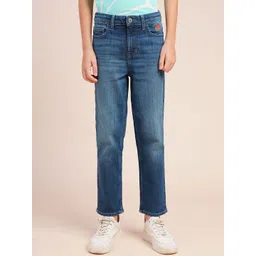 Jack & Jones Junior Boys Straight Fit Light Fade Stretchable Jeans-picture-22