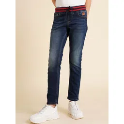 Jack & Jones Junior Boys Straight Fit Light Fade Stretchable Jeans-picture-31