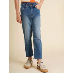 Jack & Jones Junior Boys Straight Fit Light Fade Stretchable Jeans-picture-30