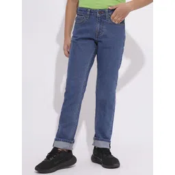 Jack & Jones Junior Boys Straight Fit Low Distress Jeans-picture-38