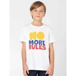 Jack & Jones Junior Boys White Graphic Print T-Shirt-picture-37