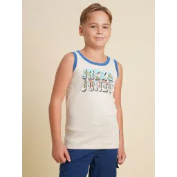 Jack & Jones Junior Boys Whitecap Gray T-shirts-picture-43