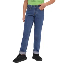 Jack & Jones Junior Kids Blue Cotton Jeans-picture-26