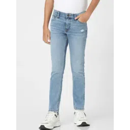 Jack & Jones Junior Light Blue Solid Jeans-picture-10