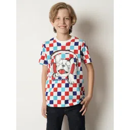 Jack & Jones Junior Multicolor Checks T-Shirt-picture-17