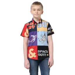 Jack & Jones Junior Multicolor Cotton Printed Shirt-picture-30