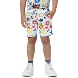 Jack & Jones Junior Multicolor Cotton Printed Shorts-picture-18