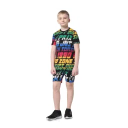 Jack & Jones Junior Multicolor Cotton Printed T-Shirt image 3