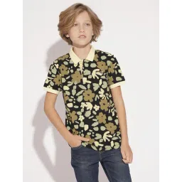Jack & Jones Junior Multicolor Cotton Regular fit Floral Print T-Shirt-picture-17