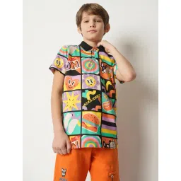 Jack & Jones Junior Multicolor Printed Polo T-Shirt-picture-19