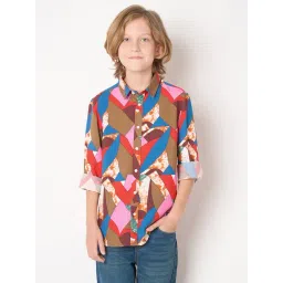 Jack & Jones Junior Multicolor Printed Shirt-picture-26