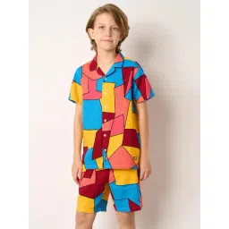 Jack & Jones Junior Multicolor Printed Shirt-picture-17