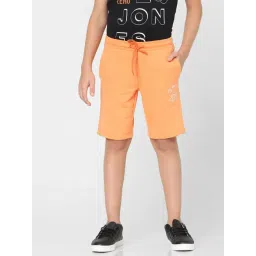 Jack & Jones Junior Orange Solid Shorts-picture-33