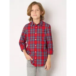 Jack & Jones Junior Red Checks Shirt-picture-30