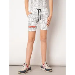 Jack & Jones Junior White Printed Shorts-picture-18