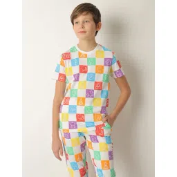 Jack & Jones Junior White Printed T-Shirt-picture-39