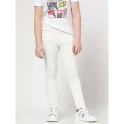 Jack & Jones Junior White Slim Fit Jeans-picture-18