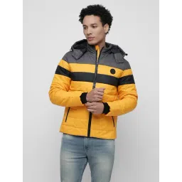 Produkt By Jack & Jones Multicolored Regular Fit Quilted Hooded Jacket-picture-17