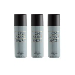 JACQUES BOGART Men Set of 3 One Man Show Deodorant Body Spray - 200 ml Each-picture-38
