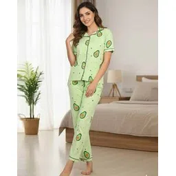 jade & julie Women Printed Nightwear Set-picture-10