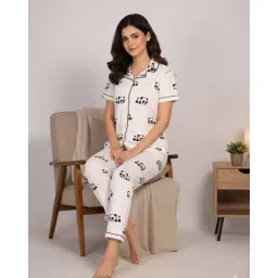 jade & julie Women Printed Nightwear Set image 3