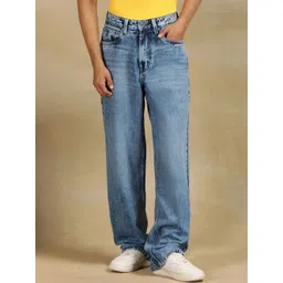 JADE BLUE Men Mid-Rise Light Fade Cotton Jeans-picture-30