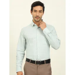 JADE BLUE Men Opaque Checked Formal Shirt-picture-37