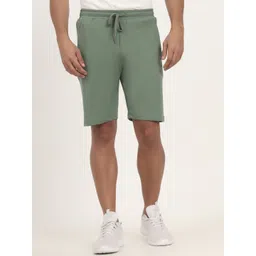 JADE BLUE Men Slim Fit Mid-Rise Shorts-picture-11