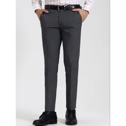 JADE BLUE Men Slim Fit Trousers-picture-12