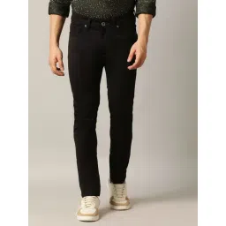 JadeBlue Black Cotton Slim Fit Jeans-picture-38