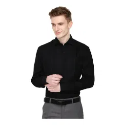 JadeBlue Black Slim Fit Shirt-picture-38