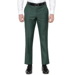 JadeBlue Green Regular Fit Trousers-picture-22