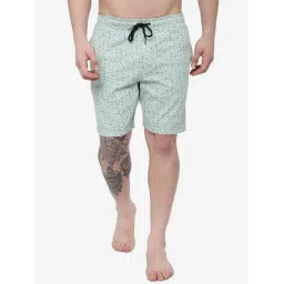 JadeBlue Light Green Cotton Regular Fit Printed Boxers-picture-24