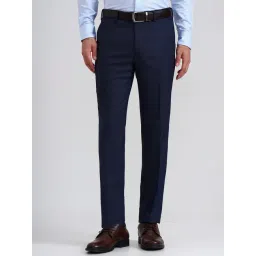 JadeBlue Navy Slim Fit Trousers-picture-25
