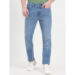 JadeBlue Rivera Blue Cotton Straight Fit Faded Jeans-picture-33