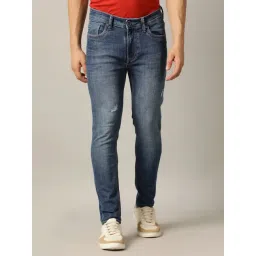 JadeBlue Urban Blue Cotton Slim Fit Faded Jeans-picture-48