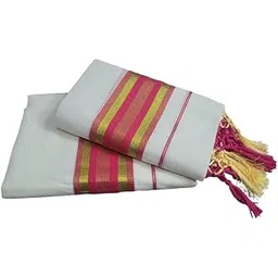 jagasree collections Kerala Kasavu kunjam classy single set mundu-picture-44